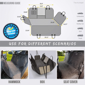 Dog Seat Cover for Back Seat